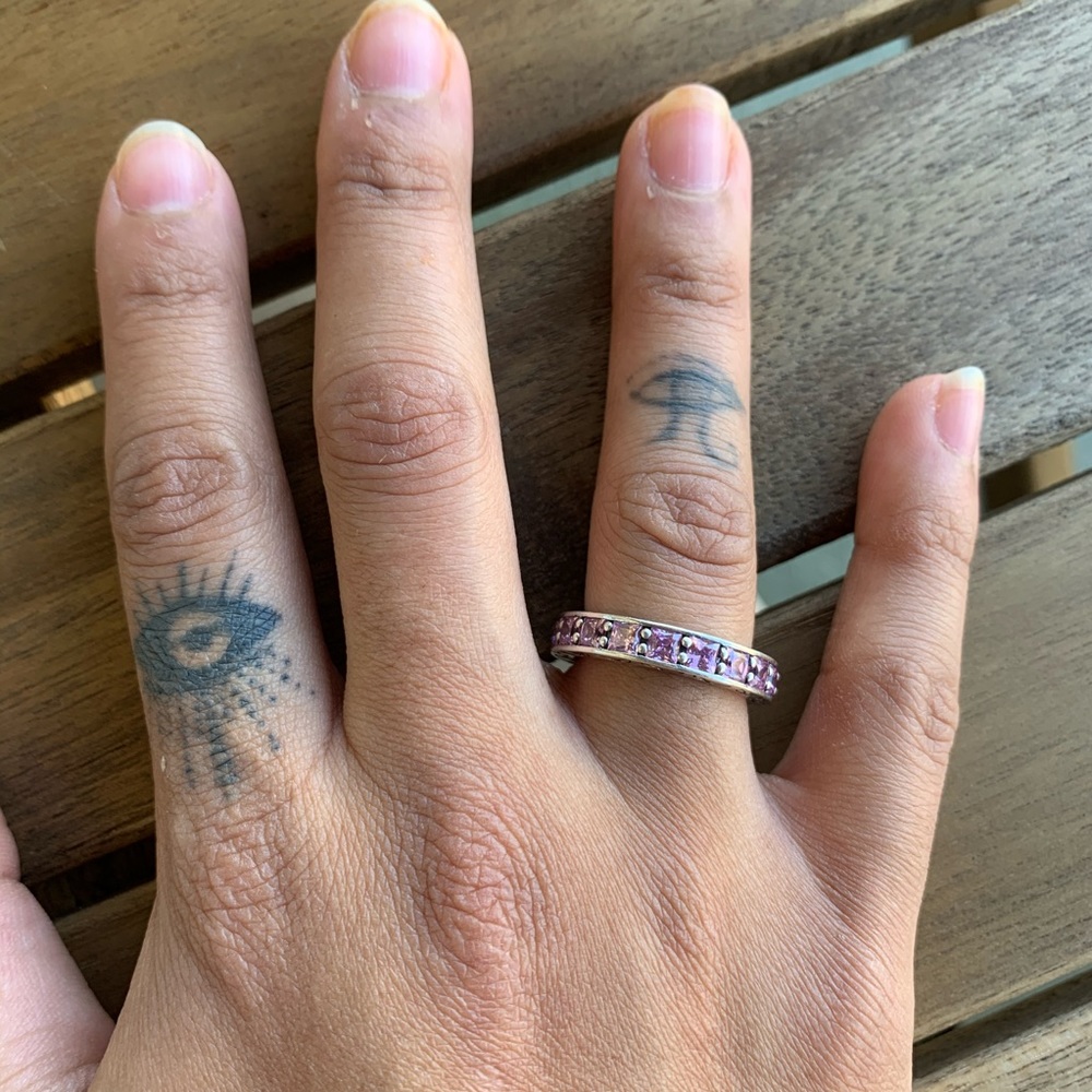 New Pandora CZ Infinity retired ring